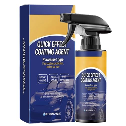 Sopami Spray Auto, Sopami Quick Effect Coating Agent, 3 in 1 Hoch Schutz Schnelles Auto-Beschichtungsspray, das Reparatur, Schutz und Aufhellung Vereint, Persistent Type Kratzerentferner (1)