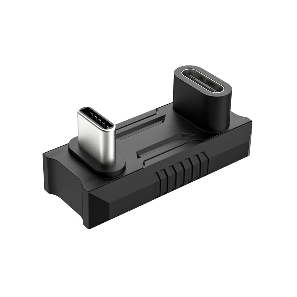 Amazon.co.jp: YFFSFDC USB Type C 方向 変換 アダプター U字 U型 180