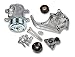 Holley 20-142 LS A/C Accessory Drive Kit - Includes SD7 A/C Compressor, Tensioner, & Pulleys