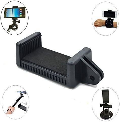 Miniatura 4 de Soporte universal para teléfono inteligente con accesorio de montaje estilo GoPro, adaptador de trípode y adaptador de tornillo para cualquier