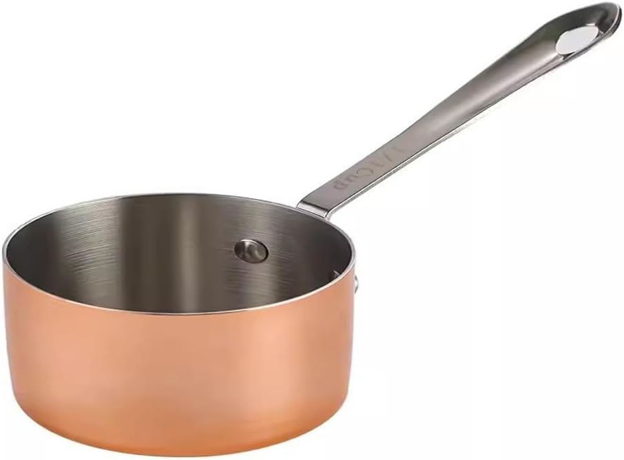 キッチンソースカップ ステンレススチール製ブラックペッパーソースソースカップケチャップソーサーステーキソースカップ(Colour 1