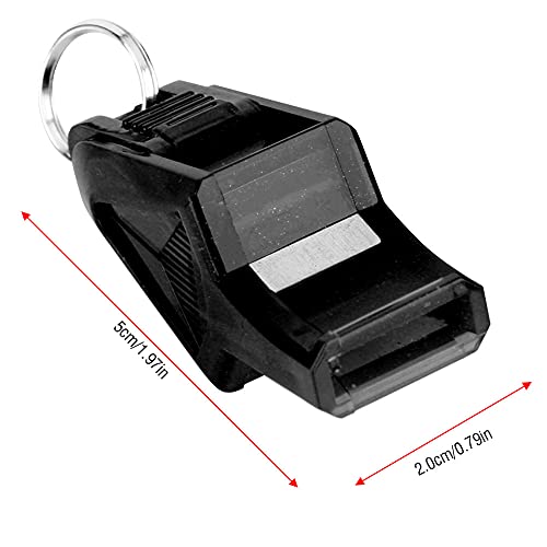 Silbato portátil para árbitro Gonetre negro miniatura 4