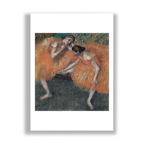 Two Dancers Degas grande impression d'art semi-brillante pour créer une ambiance galerie de musée