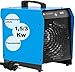 Produktbild ALLEGRA Heizlüfter 3000 Watt Bauheizer Elektro 3Kw für Werkstatt Zeltheizung Camping, tragbare Heizung, Heizgebläse energiesparend für Steckdose Elektroheizung Elektroheizer H30 mit Thermostat