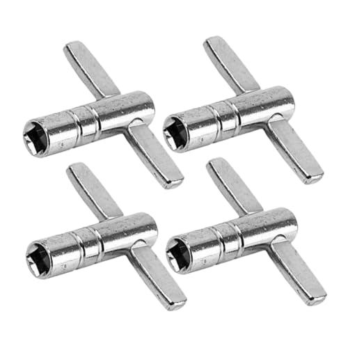 Yardwe 4 Pack Drum Tuning Key Tool Drum Key Wrench for Essential Tuning Accessories