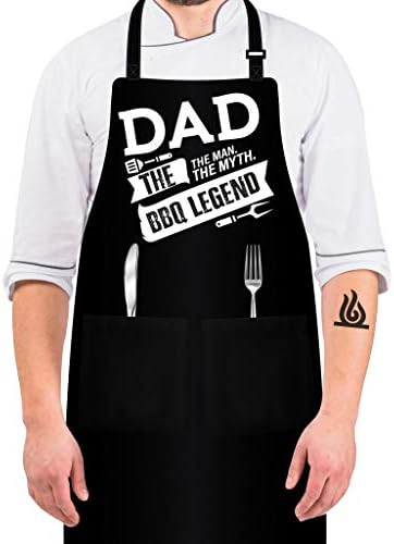 THE COZY MART COZY QUALITY AT A COZY COST BBQ Apron Funny Grill Apron for Men