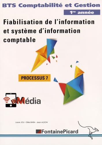 livre Fiabilisation de l'information et système d'information comptable Processus 7 BTS Comptabilité et Gestion 1re année