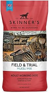 Skinners Field & Trial Muesli Mix  Complete Dry Adult Dog Food, For Fussy Eaters, Mixed Kibble for Variety, 15kg