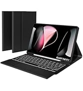Amazon.com: Doohoeek Bluetooth Keyboard Case for Samsung Galaxy
