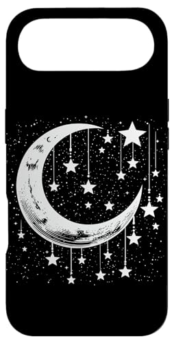 Galaxy Night Sky Moon Lunar Stars Love X}zP[X iPhone Air p