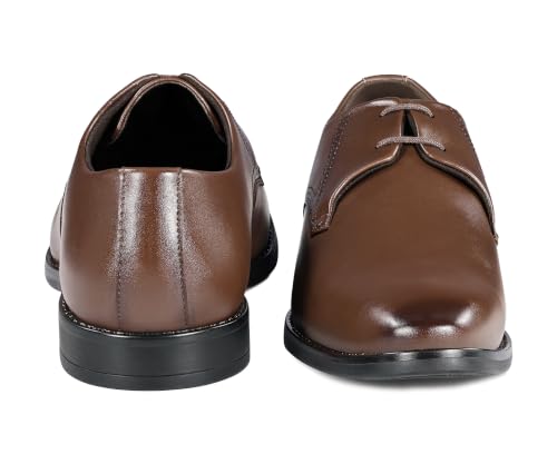 Image of LOUIS STITCH Men's Formal Lace-Up Derby Shoes | Formal Lace-Up Shoes for Men | Business & Occasion Wear | LSVSPL-2