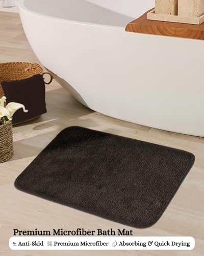 Image of Anti Slip Backing Soft Washable Anti Skid Rug for Bedroom, Living Room & Hall Home Decor (Set of 2 pc)