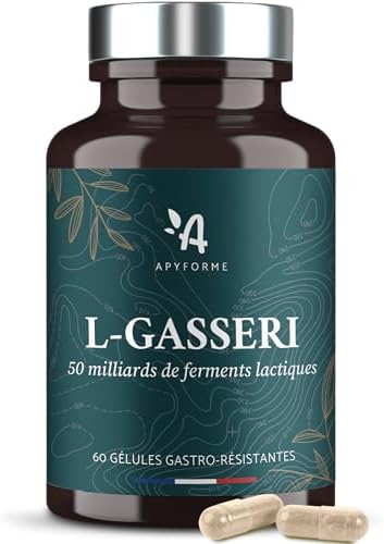 Apyforme - Lactobacillus Gasseri Probiotique Ventre Plat et Détox...