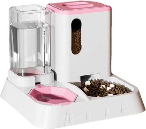 Distributore Di Cibo Intelligente Per Gatti | Dispenser Automatico – Mangime Con Telecamera Integrata | Contenitore Trasparente 2 In 1 Per Acqua E Crocchette | Per L’Alimentazione