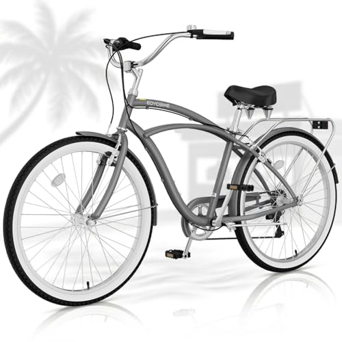 EOYOBIKE 7-Speed Cruiser Bicycle