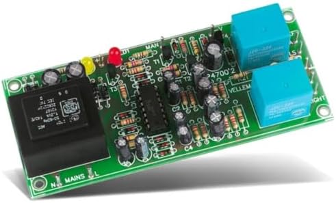 Whadda WSAH4700 Speaker Protection Kit components laid out