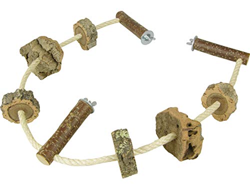 Wellensittich-Spielzeug Kletterseil für Vögel in den Größen S und L (L) Cover