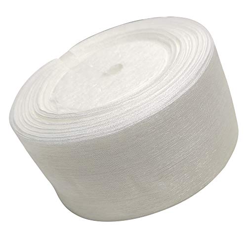 Chenkou Craft Upick 50yard/roll Mix Color/Size Organza Ribbon DIY Craft Wedding Supply (2