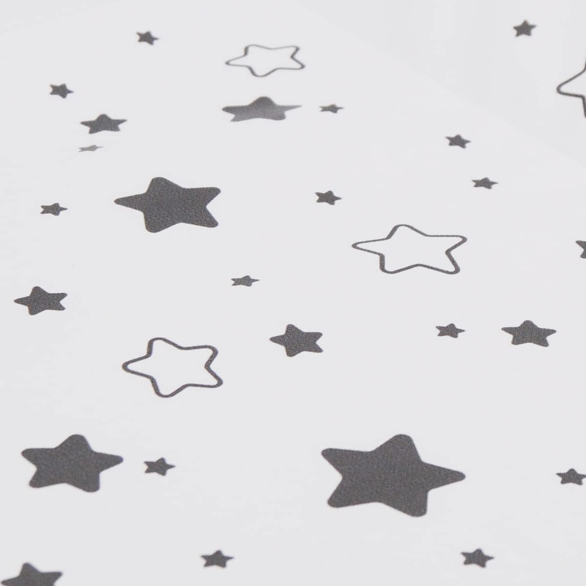 babyCalin Fasciatoio Luxury White Star grigio antracite 50x70 cm