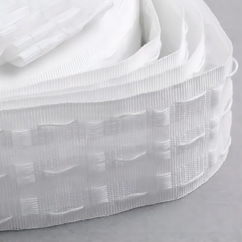 Hoonng 10 Feet Curtain Tape 3 Pencil Pleat Drapery Header Tape