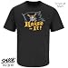 Smack Apparel Raise It! T-Shirt for Pittsburgh Baseball Fans (SM-5XL) (Black Short Sleeve, X-Large)