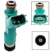 Automotive-leader 4Pcs 23250-28080 Fuel Injectors 12 Holes Nozzle for Toyota Camry 04-09 Highlander 06-07 RAV4 04-08 Solara 05-08 Corolla Matrix 09-10, for Scion tC 05-10 xB 08-10 2.4L-l4 23250-0H060