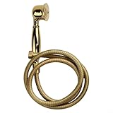Handbrause aus Messing im Vintage-Stil, 150 cm Schlauch, hoher Druck und wassersparend, abnehmbarer Sprühkopf für Badezimmer und Haustiere