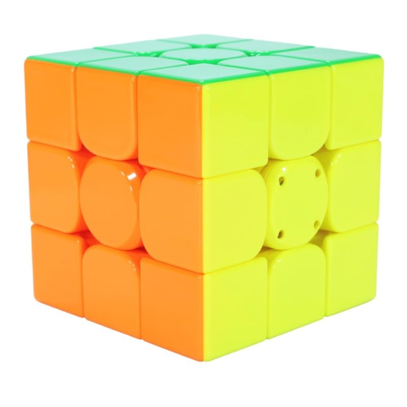 Image of HAWKISTER Moyu Weilong V10 AI 3X3 Bluetooth Smart Speed Cube (Gyroscope Magnetic Core UV Coated Charging Version), 6+ Years