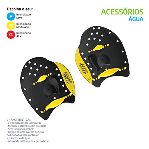 Speedo , Power Paddles Unissex, Amarelo (Yellow), M