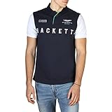 Hackett Aston Martin Racing Multi Wing Polo Camiseta GB Team Slim Fit S, azul marino, L