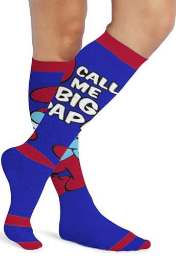 Image of Cherokee Compression Socks 10-15 mmHg Knee High 1 Pair Pack