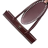 YROHGKPN Einfaches Webtaschen Herstellungsset für Anfänger mit leichten PU Materialien und Designanleitung Moderne gewebte Handtasche mit leichten PU Materialien und Farboption für Bastelliebhaber