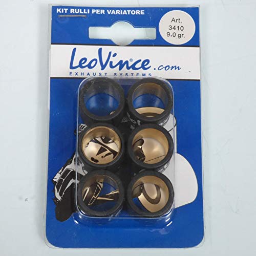 Galet rouleau de variateur Leovince pour Scooter Piaggio 300 MP3 Yourban 2011 à 2016 21x17 9Grs Neuf Cover