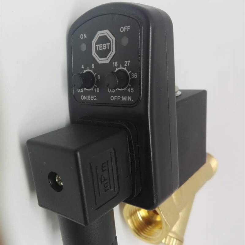 Vanne vidange automatique 110V avec minuterie DN15 pour purger le compresseur d'air - 3