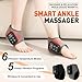 2PC Triple Method Massager, Triple Technology Foot Massager Ankle, Wireless Portable Foot Massagers for Home/Office/Travel (Grey)