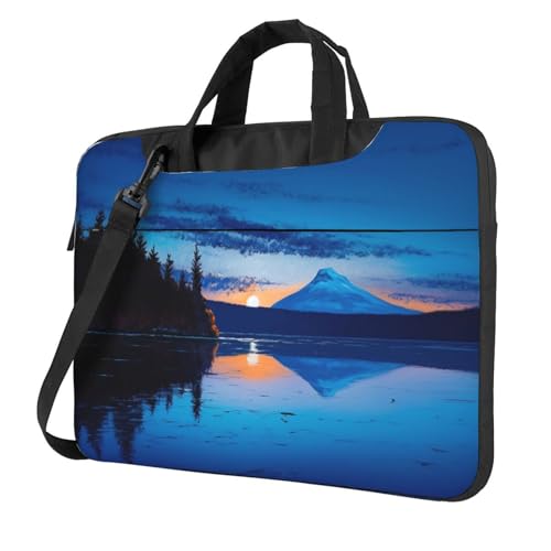 Housse ordinateur portable antichoc et imperméable avec design coucher de soleil