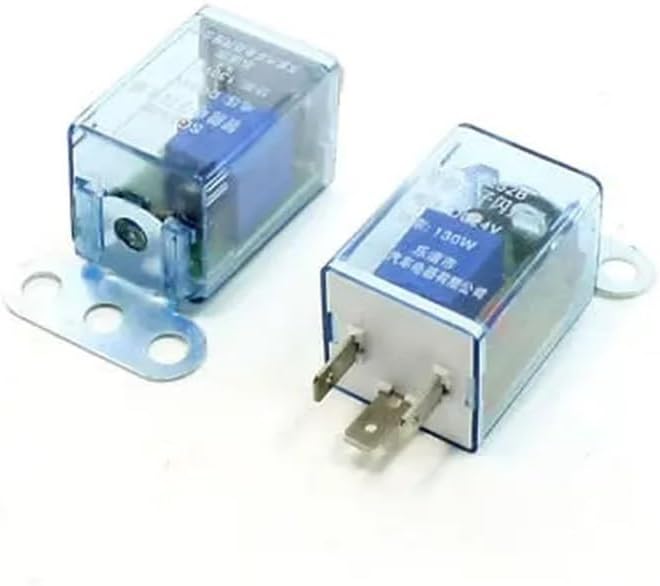 10 Pcs Replacement DC 24V LED Light Indicator Lamp 3 Terminal Car Flasher Relay