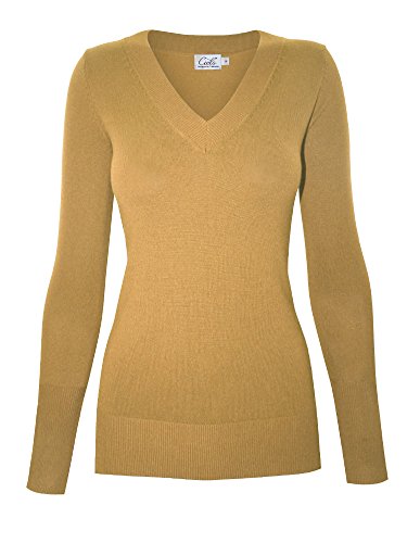 Image of Cielo Women's Solid Soft Stretch Pullover Knit Sweater