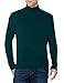 Amazon Essentials Men's Long-Sleeve Soft Touch Cotton Blend Turtleneck Sweater, Forest Green, X-Large