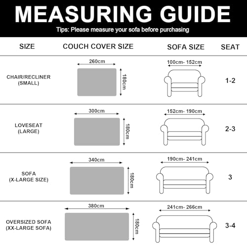 Miniatura 7 de Royhom Manta Cubre Sofa, Boho Funda Sofa 2 Plazas, Funda Para Sofá Universal, Fundas Sofá De Chenille Antiarrugas Con Borlas Decorativas, Boho Negro, 180x260 Cm