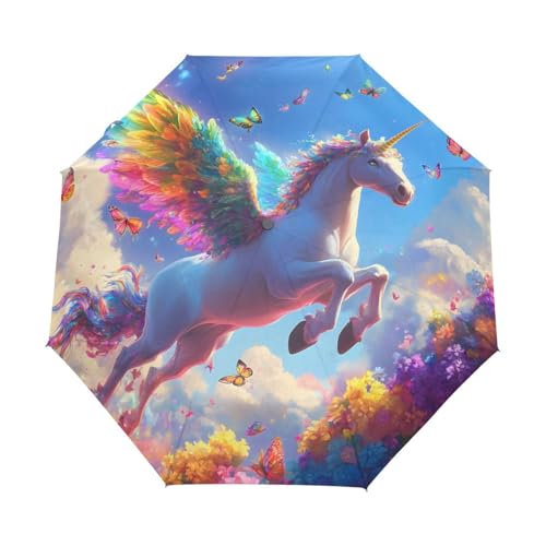 Parapluie licorne compact pliant GAIREG automatique homme et femme