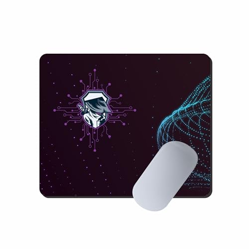 Image of Gaming Mouse Pad 9 x 7.5 Inch - Non-Slip Rubber Base, Smooth Precision Surface - Compact Desk Mousepad for Gaming, Office & Laptop Use