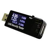 USB Voltage Current Multimeter Tester with LCD Energy Measurement