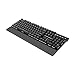 immagine 4GAMEMAX KG801 Tastiera Meccanica Gaming RGB Rainbow Backlit Key Switches Blu 104 Tasti Anti-Ghosting Layout UK Tastiera Gaming Multimediale