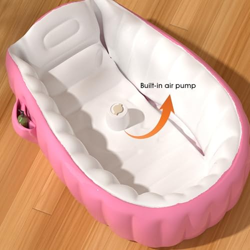 Baignoire gonflable pour bébé compacte idéale pour les vacances - 2