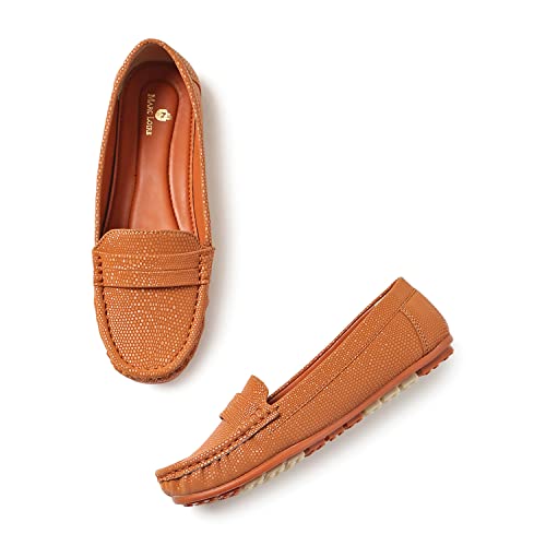 Image of Marc Loire Women Comfortable Slip On Flat Loafer Ballet; Casual and Formal Footwear