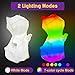EPUMP Paint Your Own Cat Lamp Kit - Rechargeable 1200mAh Cat Night Light with 2 Light Modes, Arts and Crafts Painting Toys for Girls Boys, Art Supplies Birthday & Christmas Gifts for Kids Ages 3-12+