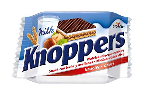 Knoppers Wafer With Milk & Hazelnut Flavour, 25 grams