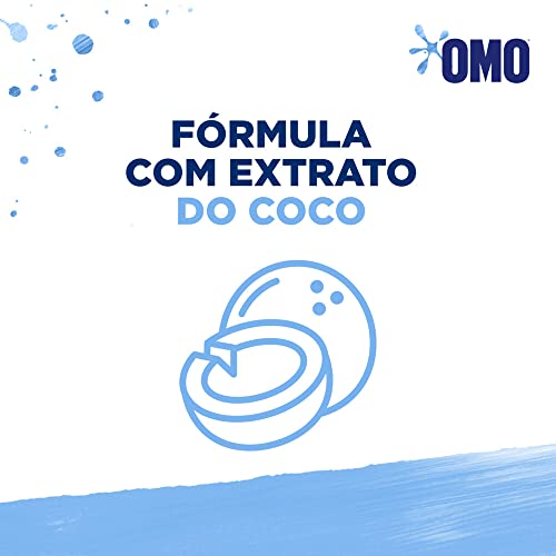 OMO Roupas Finas E Delicadas - Sabão Líquido Coco 900Ml