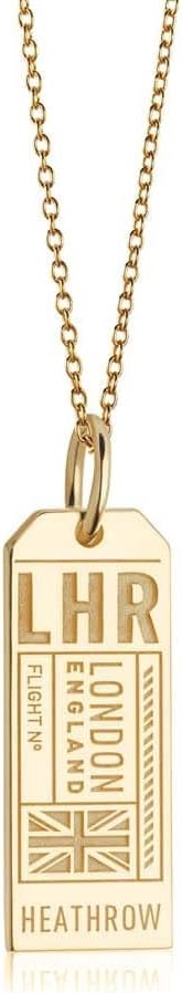 Jet Set Candy London LHR Luggage Tag Travel Charm